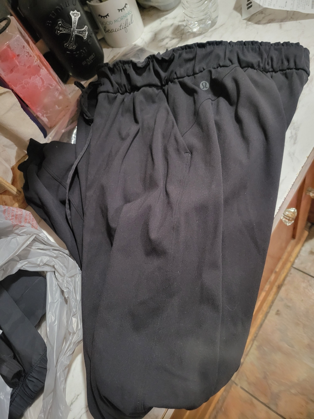 lululemon athletica Black Womens Jogger Sweatpants